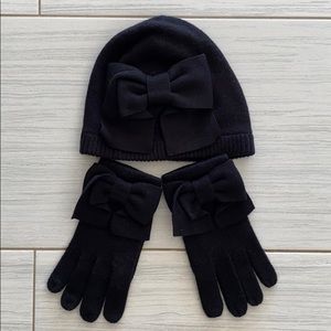 Kate Spade hat & mittens